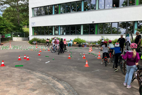 Fahrradaktionstag der 3. Klassen