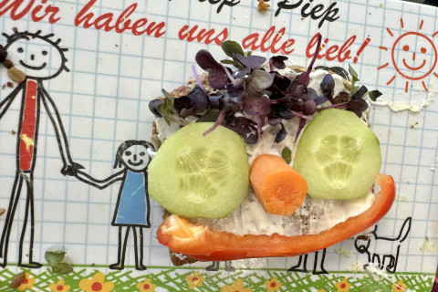 gesundes Frühstück